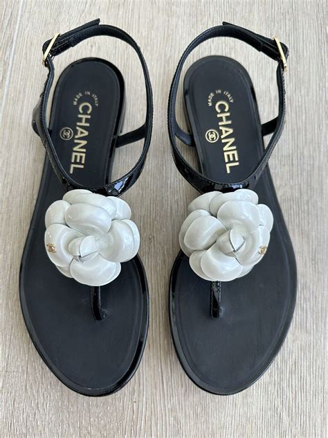 chanel camellia sandals replica|chanel camellia sport pants.